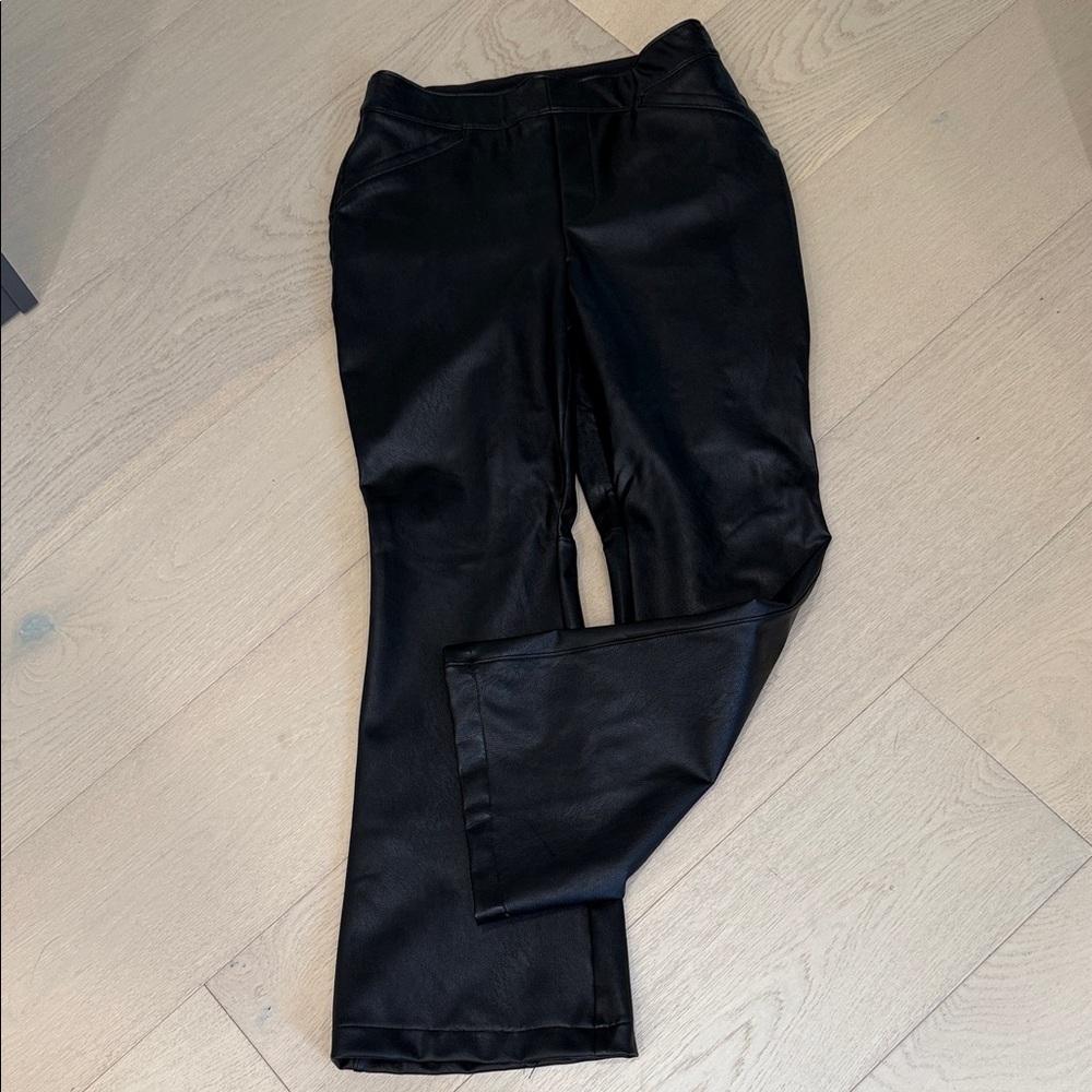 SPANX Black Boot Cut Pants